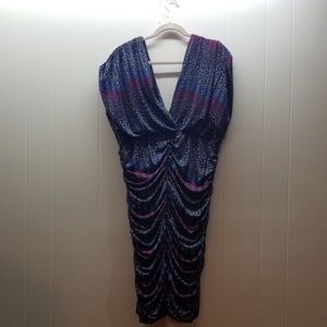 Tight dress without sleeves big size multi colors